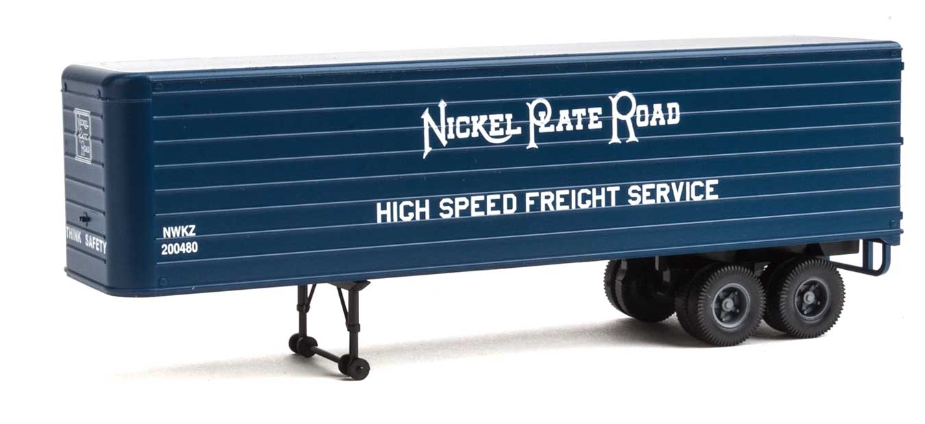 Walthers SceneMaster 949-2423 HO Scale 35' Nickel Plate Road NKP 2 Pack