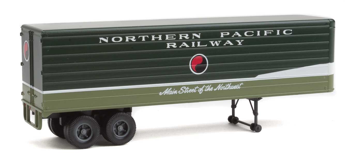 Walthers SceneMaster 949-2424 HO Scale 35' Northern Pacific NP 2 Pack