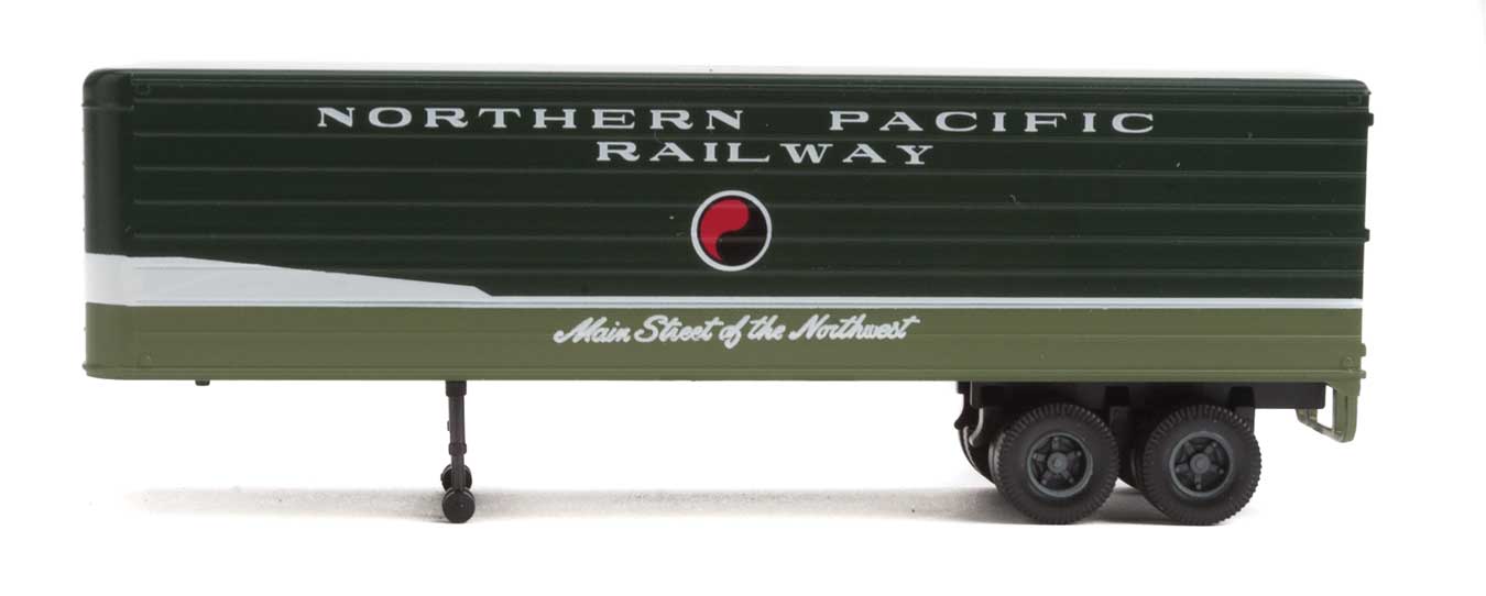 Walthers SceneMaster 949-2424 HO Scale 35' Northern Pacific NP 2 Pack