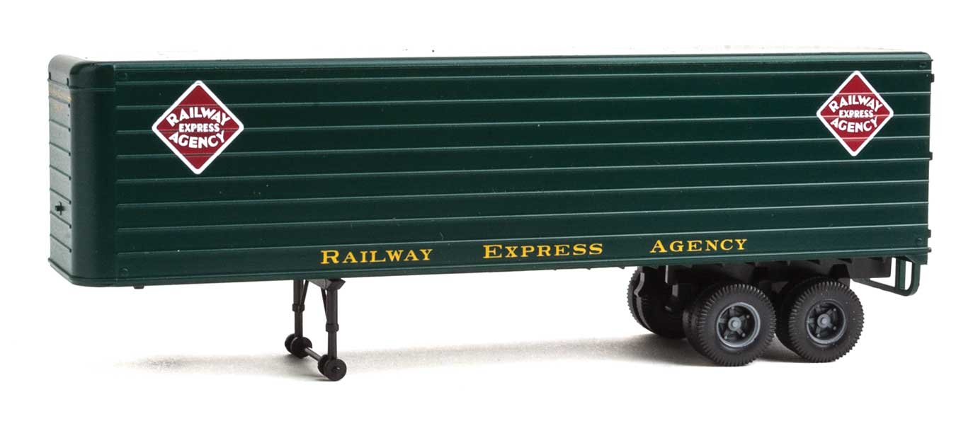 Walthers SceneMaster 949-2425 HO Scale 35' Railway Express Agency REA 2 Pack