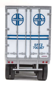 Walthers SceneMaster 949-2501 HO Scale 40' Trailmobile Trailer Santa Fe ATSF