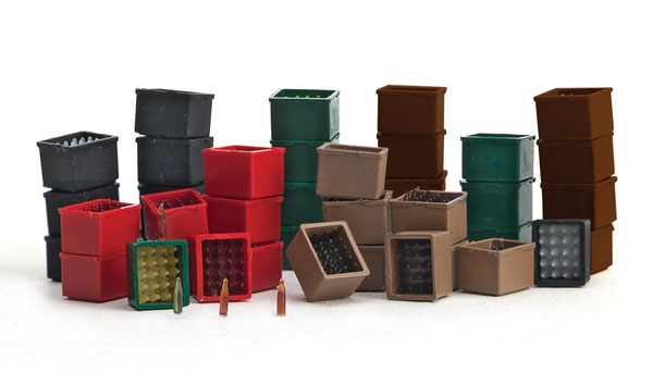 Walthers SceneMaster 949-4153 HO Scale Beverage Crates and Bottles (80 Pieces)