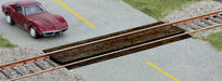 Walthers Scenemaster 949-4159 HO Scale Double Track Wood Grade Crossing Kit