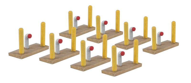 Walthers SceneMaster 949-4187 HO Scale Dry Fire Hydrant Kit 8 Pack