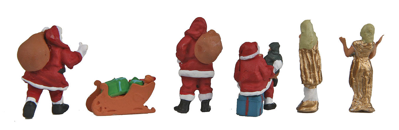 Walthers SceneMaster 949-6031 HO Scale Christmas Figures