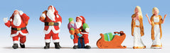 Walthers SceneMaster 949-6031 HO Scale Christmas Figures