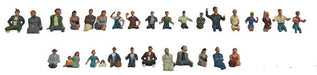 Walthers SceneMaster 949-6034 HO Scale Coach Passengers Seated Figures 30 Pack
