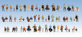 Walthers SceneMaster 949-6042 HO Scale Figures - Passengers on the Platform (60)