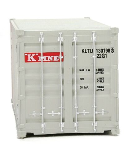 Walthers SceneMaster 949-8065 HO Scale 20' Corrugated Container K-Line