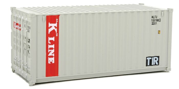 Walthers SceneMaster 949-8065 HO Scale 20' Corrugated Container K-Line