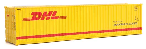 Walthers SceneMaster 949-8267 40' High Cube Corrugated Side Intermodal Container DHL