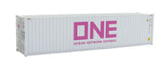 Walthers SceneMaster 949-8276 40' Hi Cube Corrugated Container Ocean Network ONE