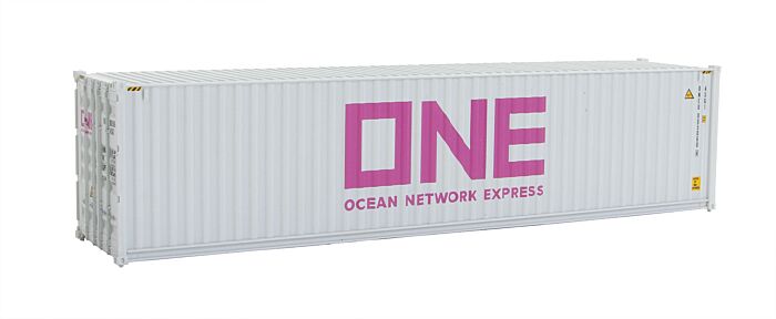 Walthers SceneMaster 949-8276 40' Hi Cube Corrugated Container Ocean Network ONE