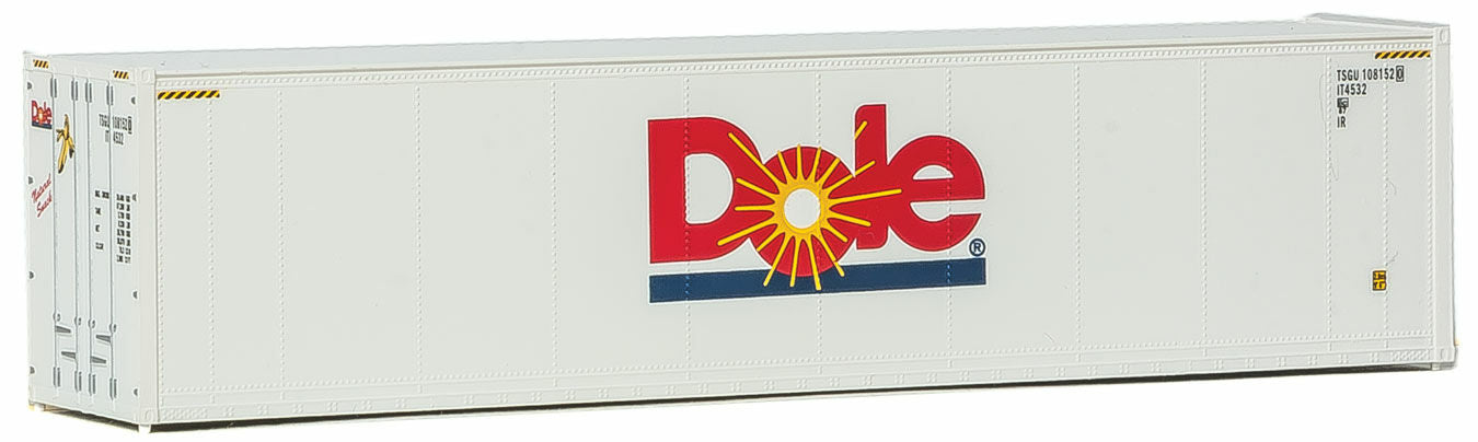 Walthers SceneMaster 949-8359 HO Scale 40' Reefer Container Dole