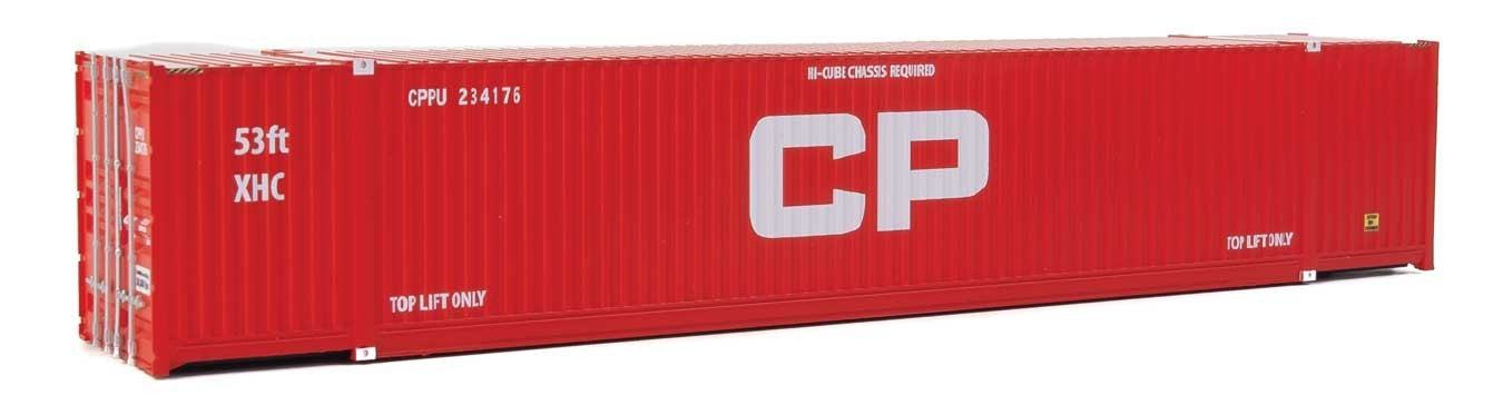 Walthers SceneMaster 949-8536 HO Scale 53' Singamas Corrugated Container Red Canadian Pacific CPPU 