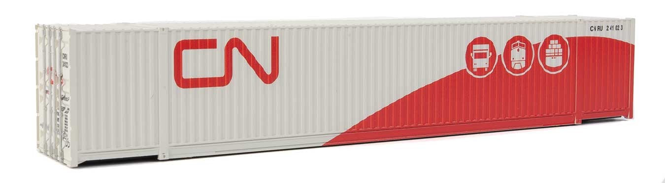 Walthers SceneMaster 949-8537 HO Scale 53' Singamas Corrugated Container Canadian National CNRU Walthers SceneMaster 949-8537 HO Scale 53' Singamas Corrugated Container Canadian National CNRU