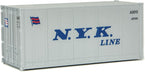 Walthers SceneMaster 949-8655 HO Scale 20' Smooth Side Container NYK Lines 