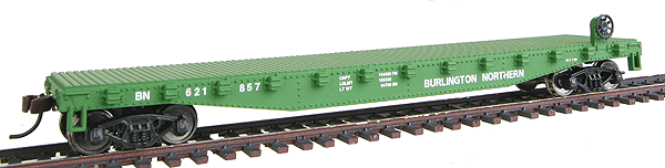 Walthers Trainline 931-1601 HO Scale Flatcar Burlington Northern BN 621857