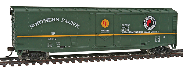 Walthers Trainline 931-1679 HO Scale 50' Plug Door Boxcar NP 98389 - NOS