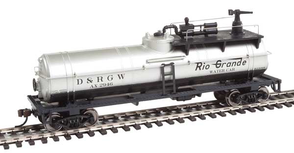 Walthers Trainline 931-1791 HO Scale 40' Fire Fighting Tank Car Rio Grande D&RGW AX2946