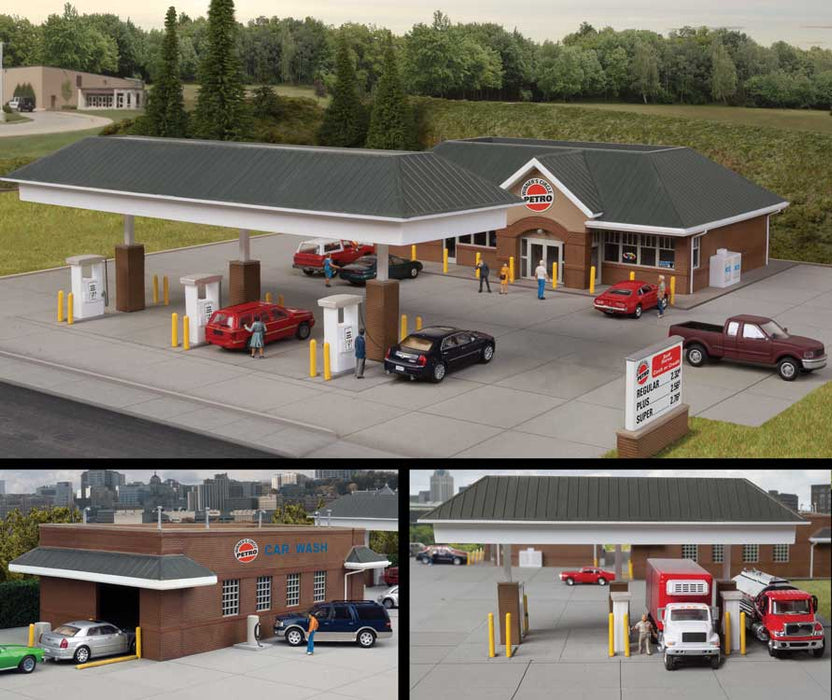 Walthers Cornerstone 933-3538 HO Scale Modern Travel Center Building Kit