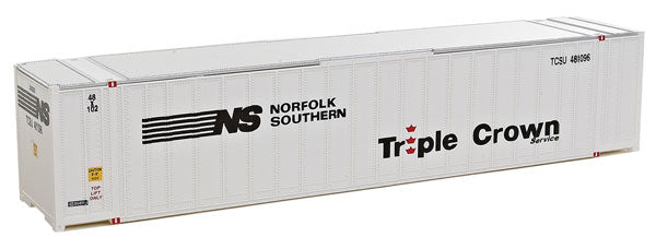 Walthers SceneMaster 949-8465 HO Scale 48' Rib Side Intermodal Container NS Triple Crown TCSU