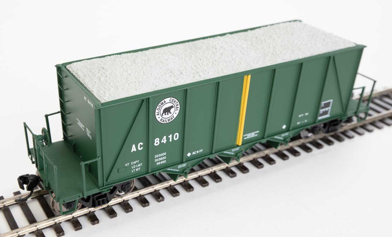 Walthers Proto 920-106013 HO Scale 40' Ortner 100 Ton Aggregate Hopper Algoma Central AC 8410