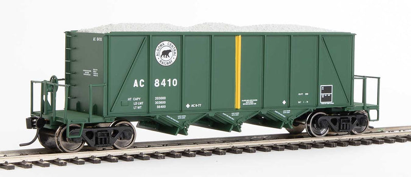 Walthers Proto 920-106013 HO Scale 40' Ortner 100 Ton Aggregate Hopper Algoma Central AC 8410