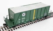 Walthers Proto 920-106014 HO Scale 40' Ortner 100 Ton Aggregate Hopper Algoma Central AC 8414