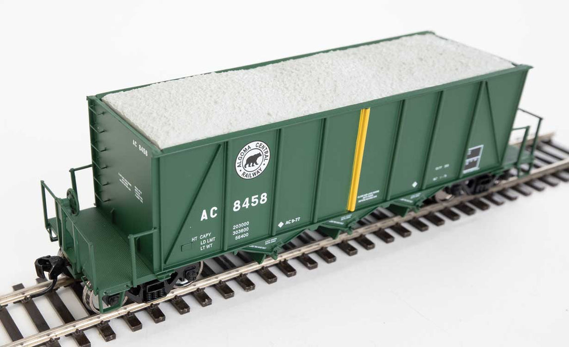 Walthers Proto 920-106015 HO Scale 40' Ortner 100 Ton Aggregate Hopper Algoma Central AC 8458