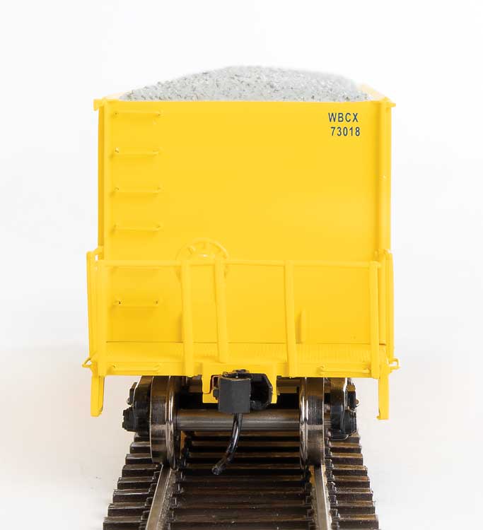 Walthers Proto 920-106016 HO Scale 40' Ortner 100 Ton Aggregate Hopper Blue Circle Cement WBCX 73018