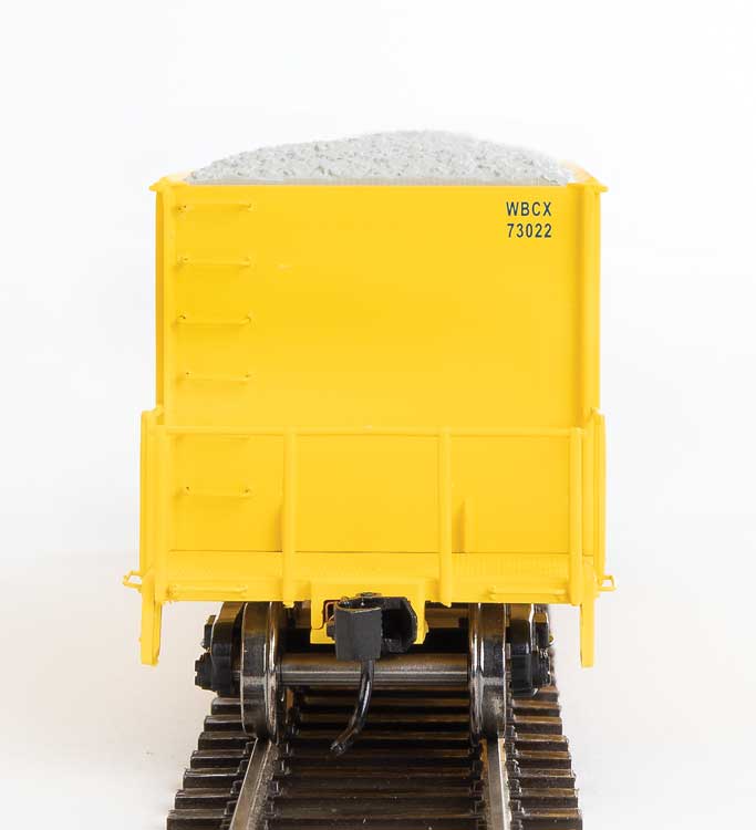 Walthers Proto 920-106018 HO Scale 40' Ortner 100 Ton Aggregate Hopper Blue Circle Cement WBCX 73022