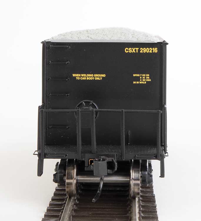 Walthers Proto 920-106020 HO Scale 40' Ortner 100 Ton Aggregate Hopper CSX 290216