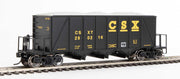 Walthers Proto 920-106020 HO Scale 40' Ortner 100 Ton Aggregate Hopper CSX 290216
