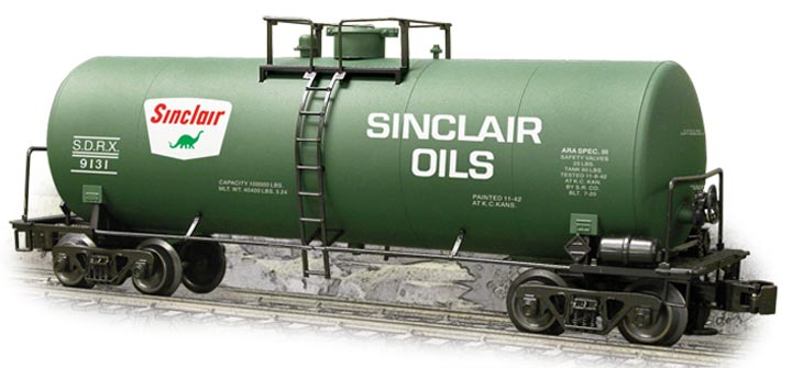 Weaver U1334LD O Scale 40' Tank Car Sinclair Oils 9132 SDRX - NOS