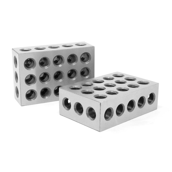 WEN 10423 3 x 2 x 1-Inch Steel-Hardened Precision 123 Blocks 2 Pack