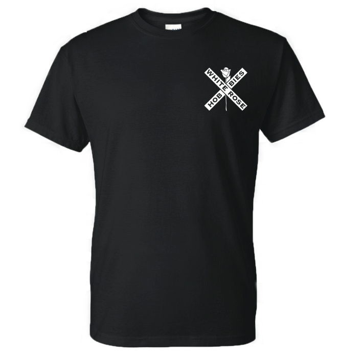 White Rose Hobbies WRH Logo Black T-Shirt Size X Large