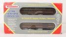 Williams 604 O Gauge 60' Regular Madison 4 Car Set Tuscan Red Pennsylvania PRR- NOS