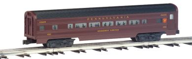 Williams by Bachmann 43056 O Gauge Aluminum PRR Passenger Car Set of 4 - NOS