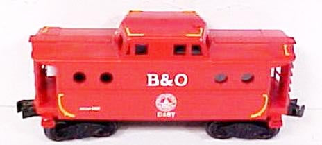Williams CAB102 O Gauge Porthole Caboose Baltimore & Ohio B&O - NOS