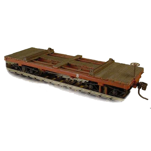 Wiseman Model Services RS-481 HOn3 Skeleton Logging Car Kit West Side Lumber #8 - NOS