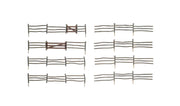 Woodland A2981 HO Scale Log Fence Kit