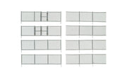 Woodland A2983 HO Scale Chain Link Fence Kit