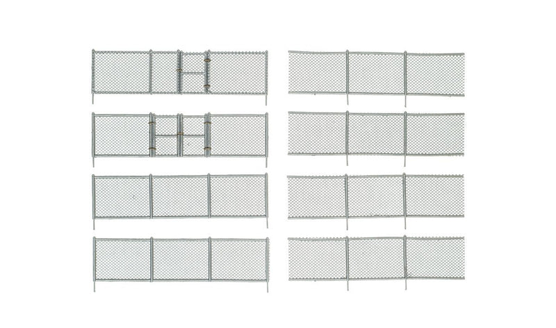 Woodland A2983 HO Scale Chain Link Fence Kit