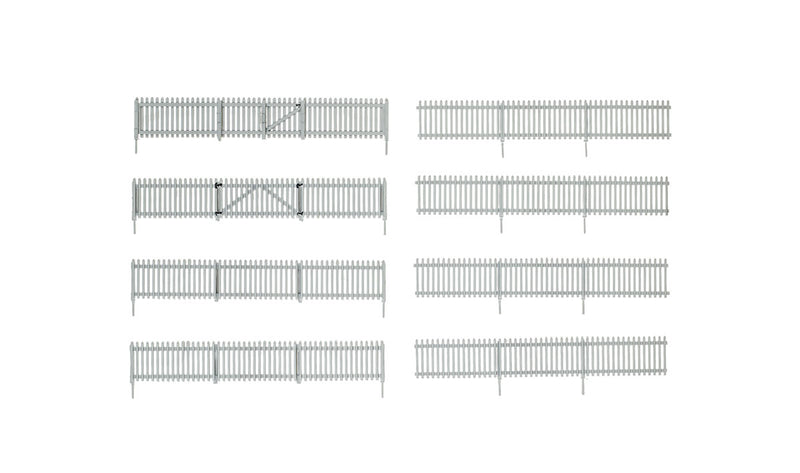 Woodland Scenics A2984 HO Scale Picket Fence Kit