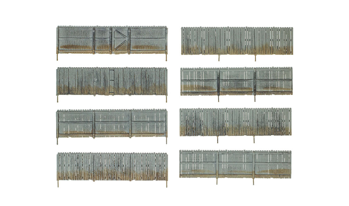 Woodland A2985 HO Scale Privacy Fence Kit
