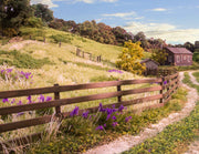 Woodland A2992 N Scale Wood Rail Fence Kit