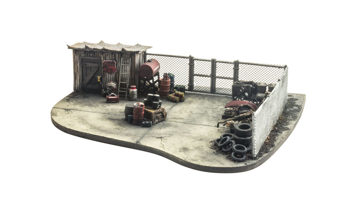 Woodland A2993 N Scale Chain Link Fence Kit