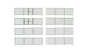 Woodland A2993 N Scale Chain Link Fence Kit
