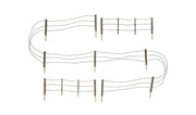 Woodland A3000 O Scale Barbed Wire Fence Kit